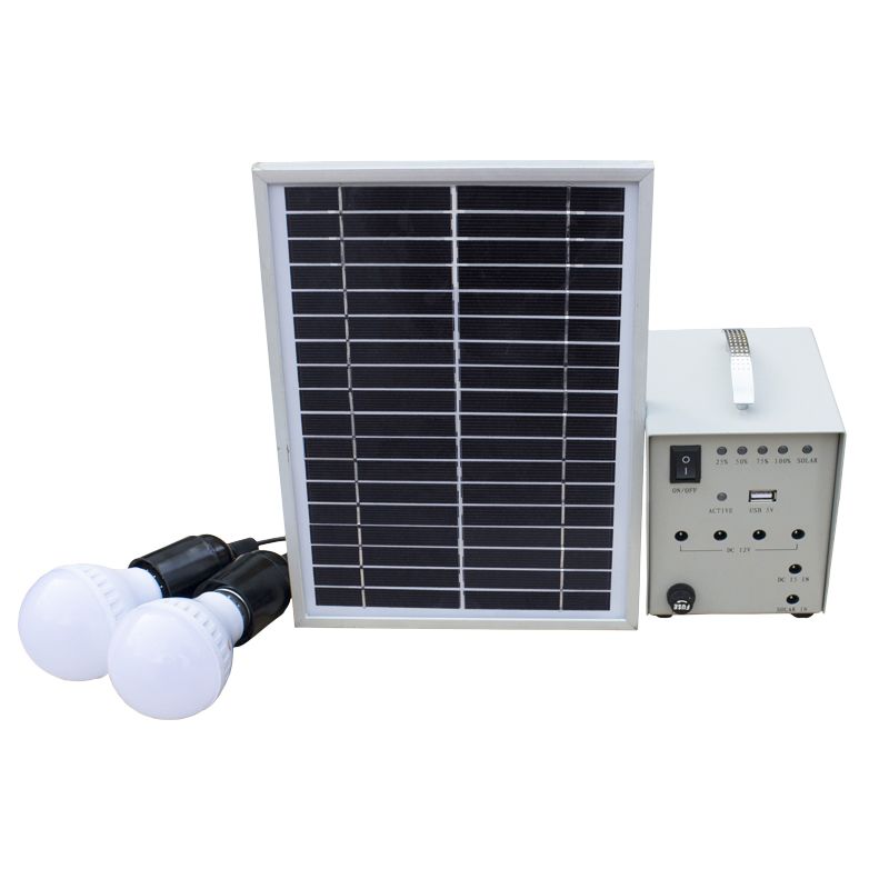 Solar home system 5W 10w Solar kits with led bulbs 