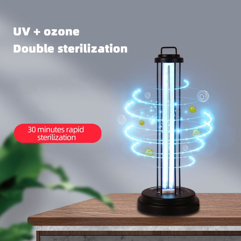 110v-220v36w ultraviolet disinfection light UVC sterilization lamp timing remote ozone sterilization lamp