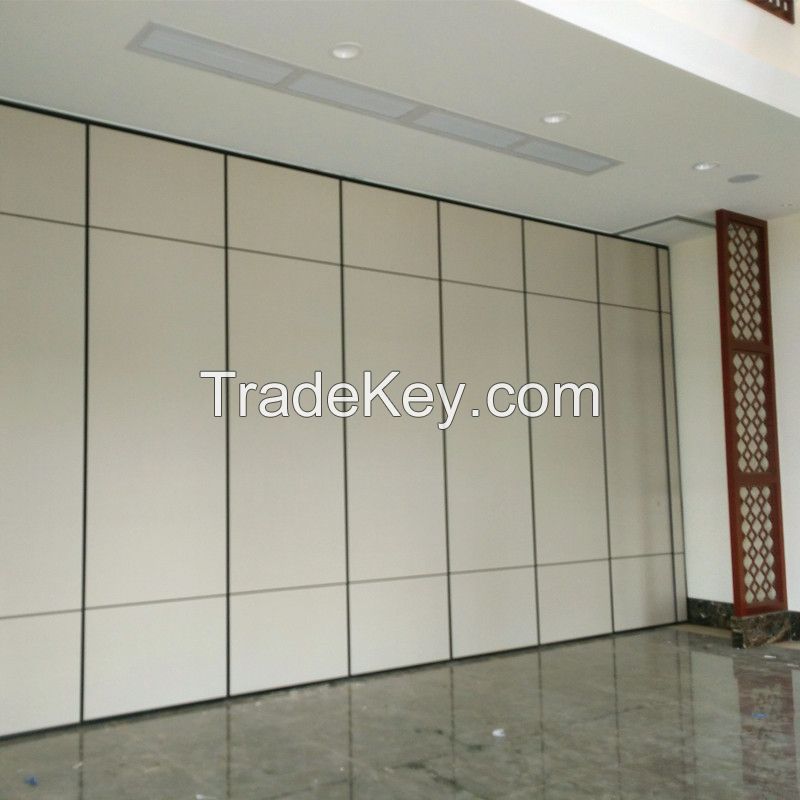 Decorative Soundproof Sliding Panel Movable Partition Walls For Hotel Banquet Hall Classroom