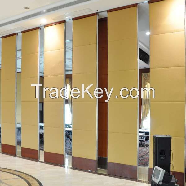 USA Technology Sliding Folding Partition Movable Wall For Restaurant Hotel Room Dividing