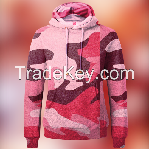 Multi color panel custom logo Fleece hoodie