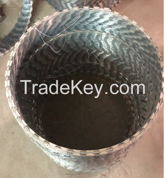 Razor Barbed Wire for Hot Sale in Sharp Quality with ISO9001