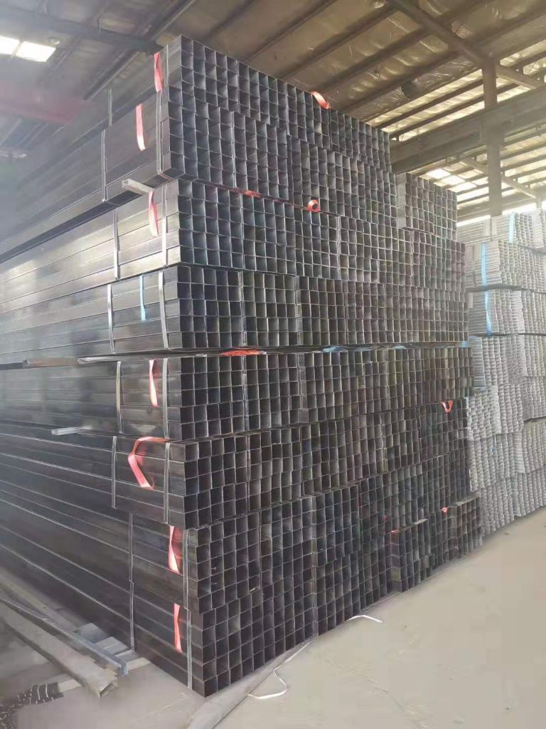 pre galvanized square/rectangular steel tubes/carbon metal steel pipes 