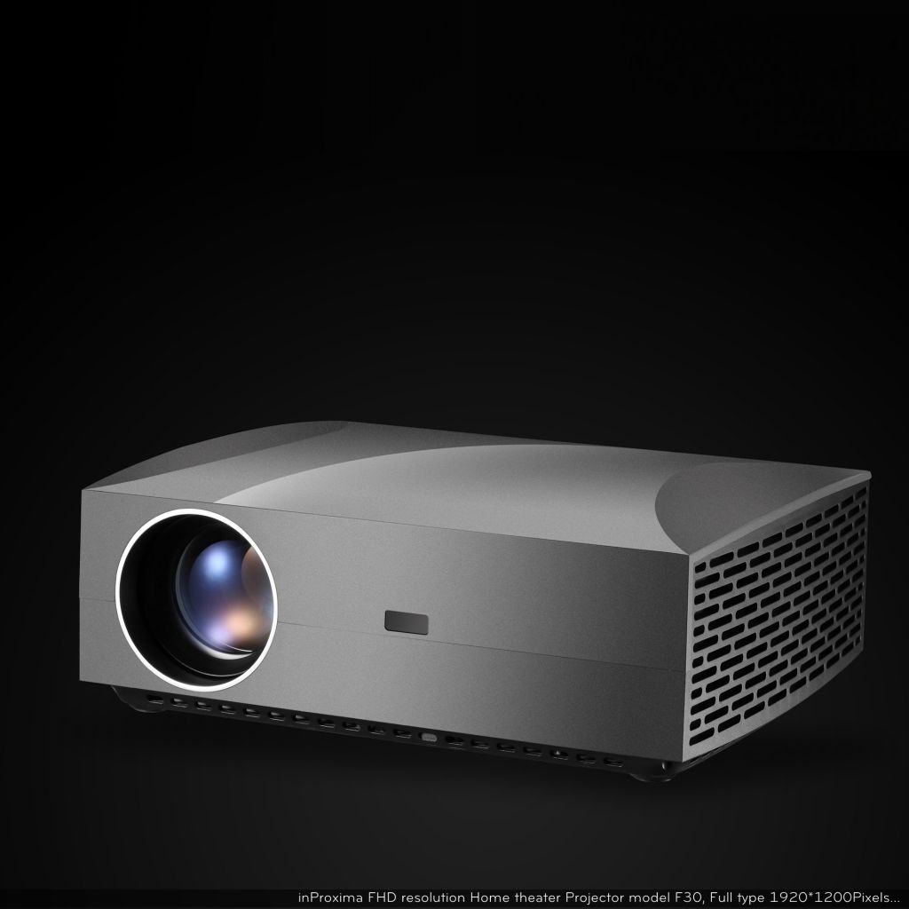 F30UP Android 7.1 projector amlogic S905X 1920*1080p Native Resolution 4200 Lumens LED LCD smart projector