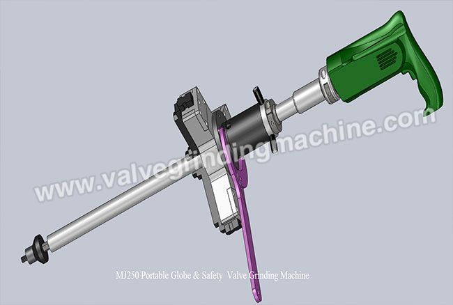 DN80-250mm 3"-10" MJ250 Portable Relief Valve Grinding Machine