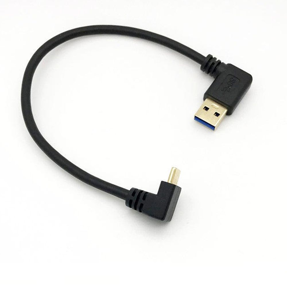 super fast charging data bulk 90 degree a to right angle usb 3.1 type c cable