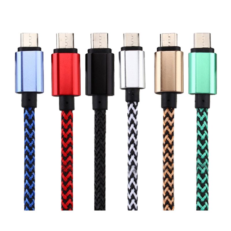 original colorful host otg laptop textile pl2303 power supply 5v 3a optical usb data cable for para android samsung mobile phone