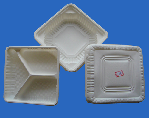 Eco-friendly degradable take away food container