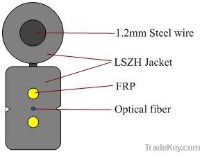 FTTH drop wire cable