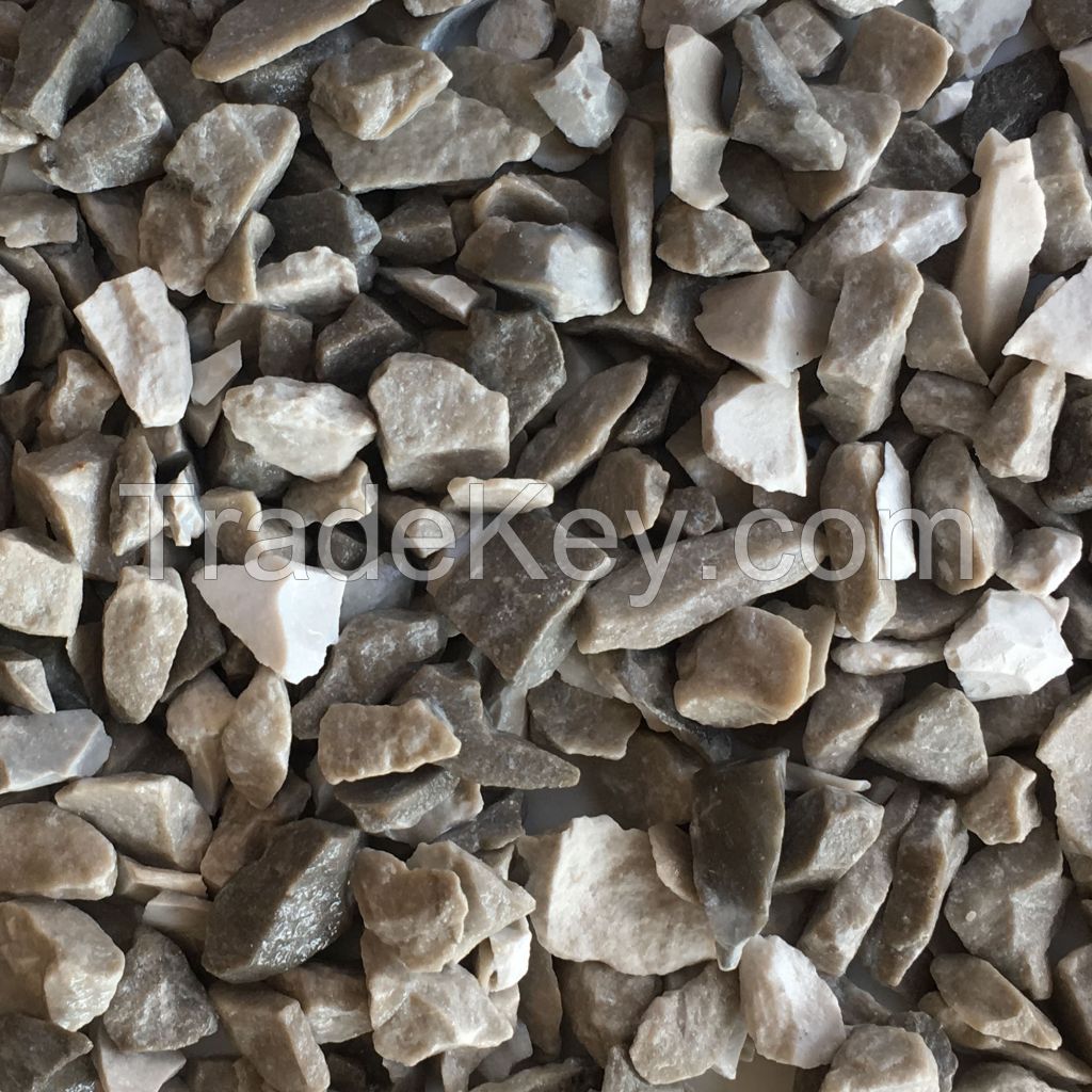 Crushed Grey Marble Stone Chips