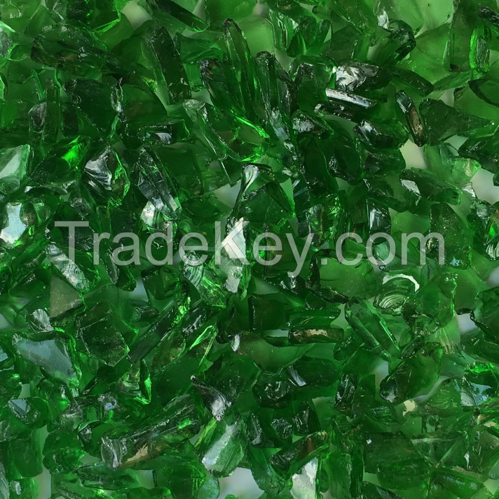 Crushed Color Glass Chips