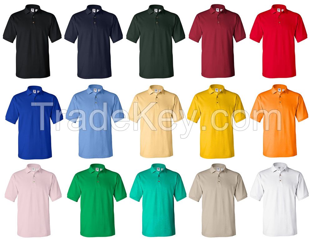 Polo Shirt 100% cotton or 65% Cotton 35% Polyester