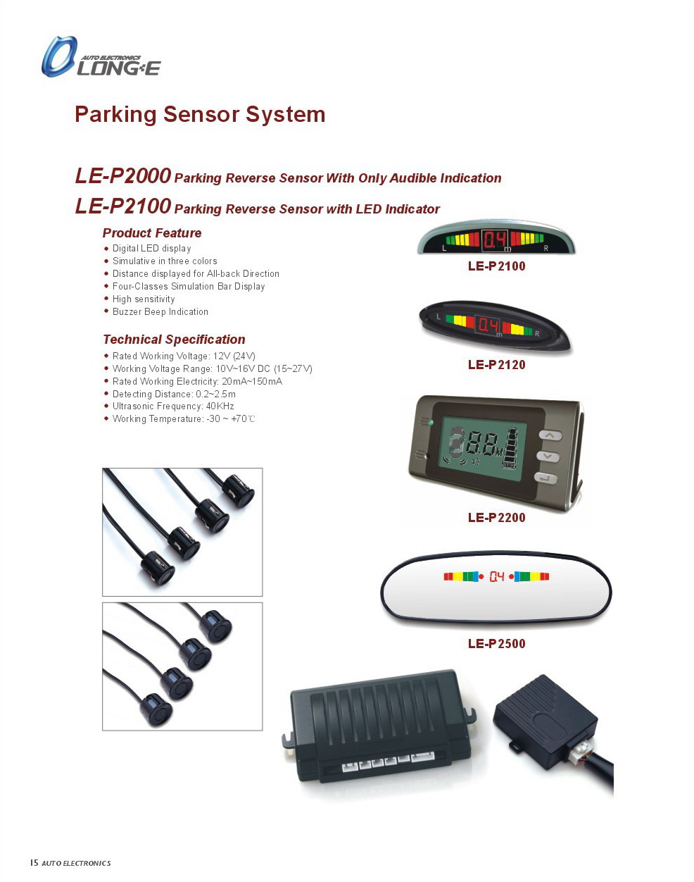 parking sensor system
