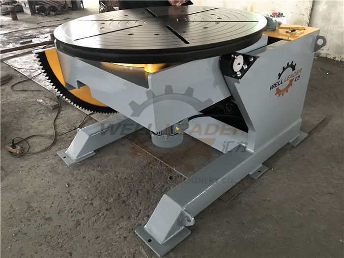 High Precision Pipe Rotating Welding Table With Slew Bearing Oil Free Gearbox