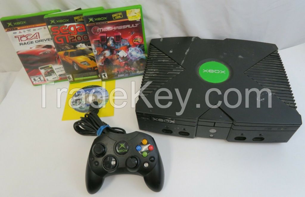 Xbox Original Console with 5 Games &amp; Controller