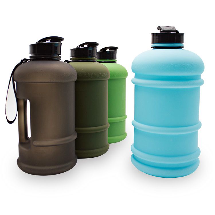Solid color tritan sport water bottle 2200ml for wholesale