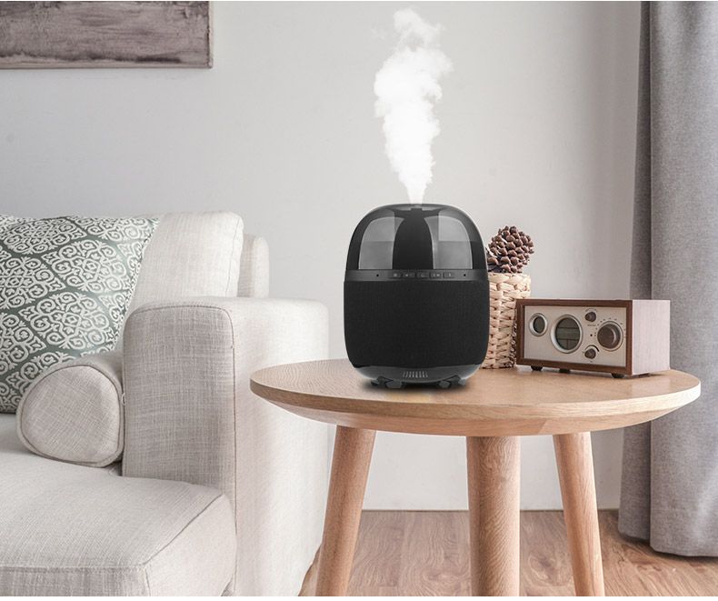 Humidifier, Diffuser, Bluetooth Speaker and Night Light 4 in 1