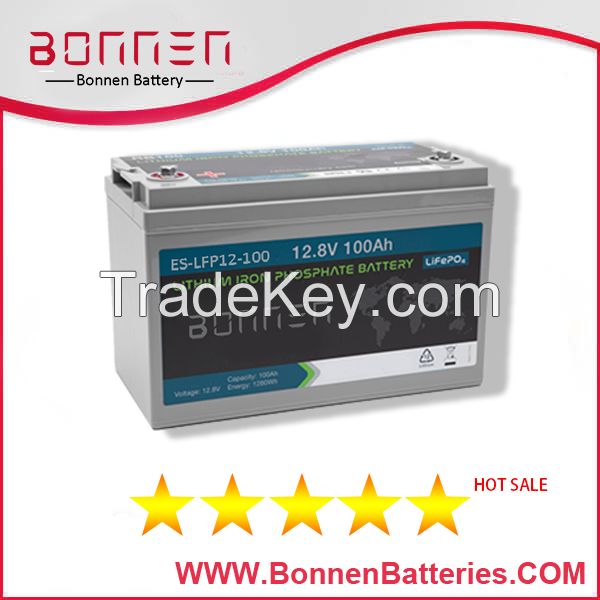 12V 100AH LiFePO4 Lithium Ion Battery Pack