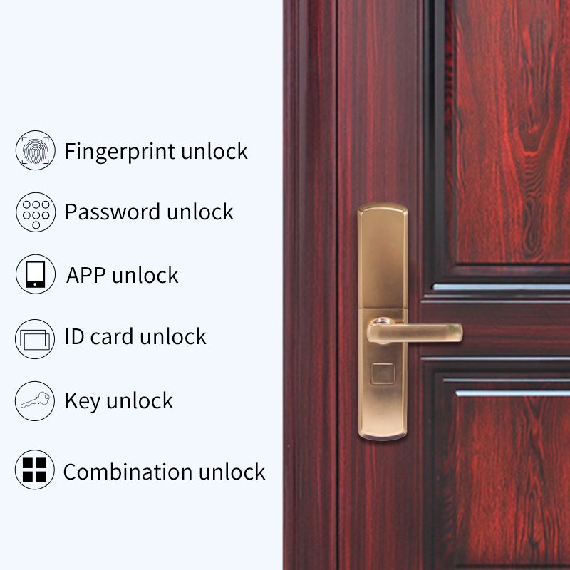 Smart door lock for home fingerprint lock