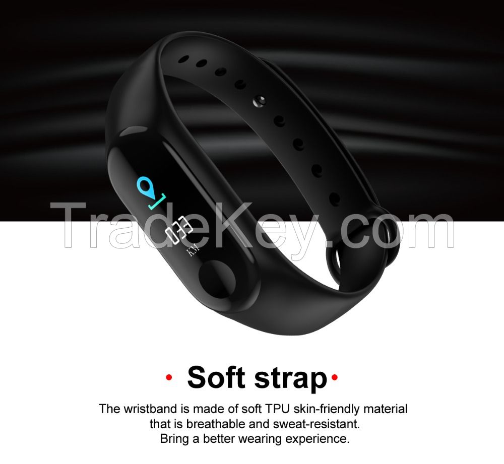 2019 New smart sports watch Women Smart Watch Men Heart Rate Blood Pressure Monitor Fitness Tracker Pedometer Watch+band