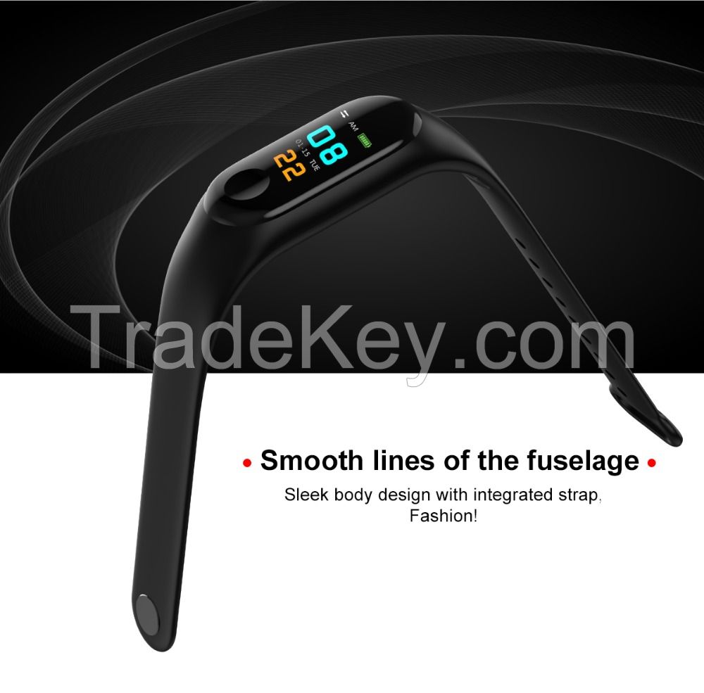 2019 New smart sports watch Women Smart Watch Men Heart Rate Blood Pressure Monitor Fitness Tracker Pedometer Watch+band