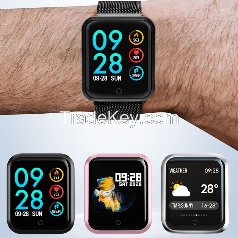 New Fashion Men Smartwatch Message Reminder Smart Watches Waterproof Smart Watch Heart Rate Tracker Sport Watches For Women