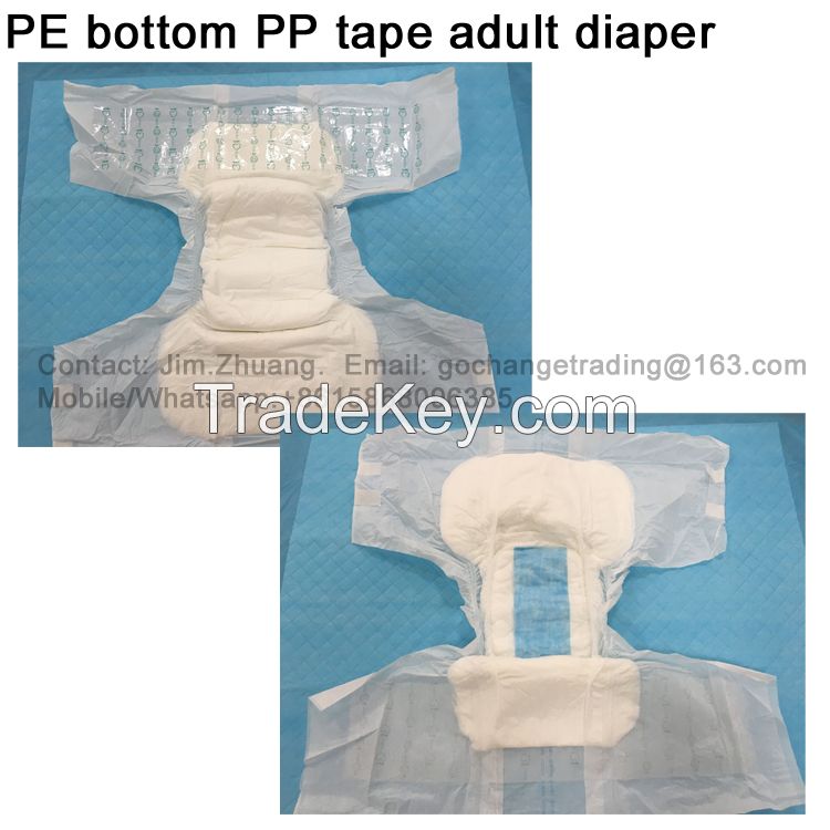 Super Absorbent Disposable Adult Diaper Nappy For Elderly People