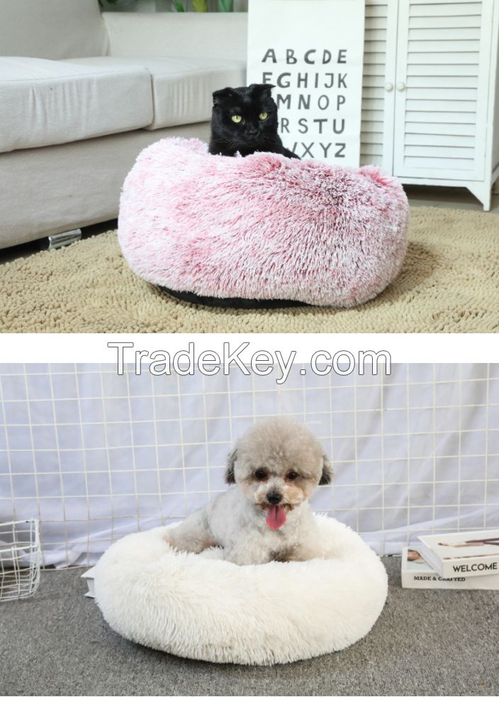 OEM Good quality soft fluffy pet bed
