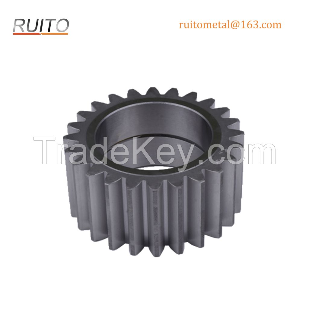 alloy steel key shaft drive hydraulic pump gear