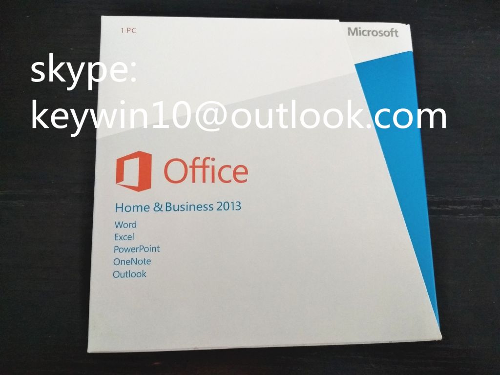Microsoft Office 2013 HB Pro English DVD New Coa Sticker 