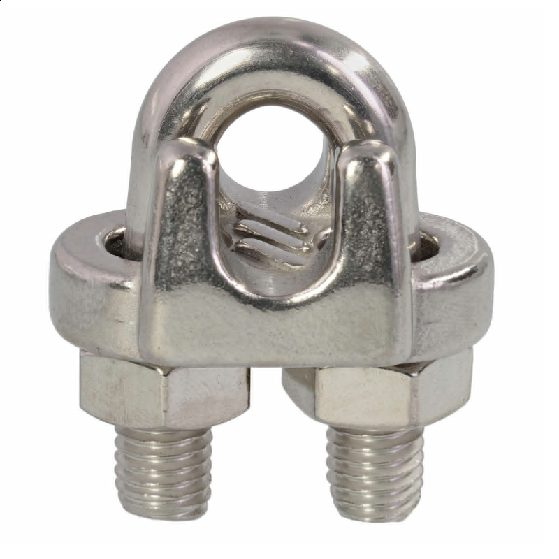 Rigging Hardware Stainless Steel DIN741 Wire Rope Clip (Cable Clip) 