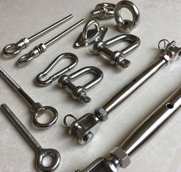 Stainless fabric tensile structure Hardware Kits Accessories