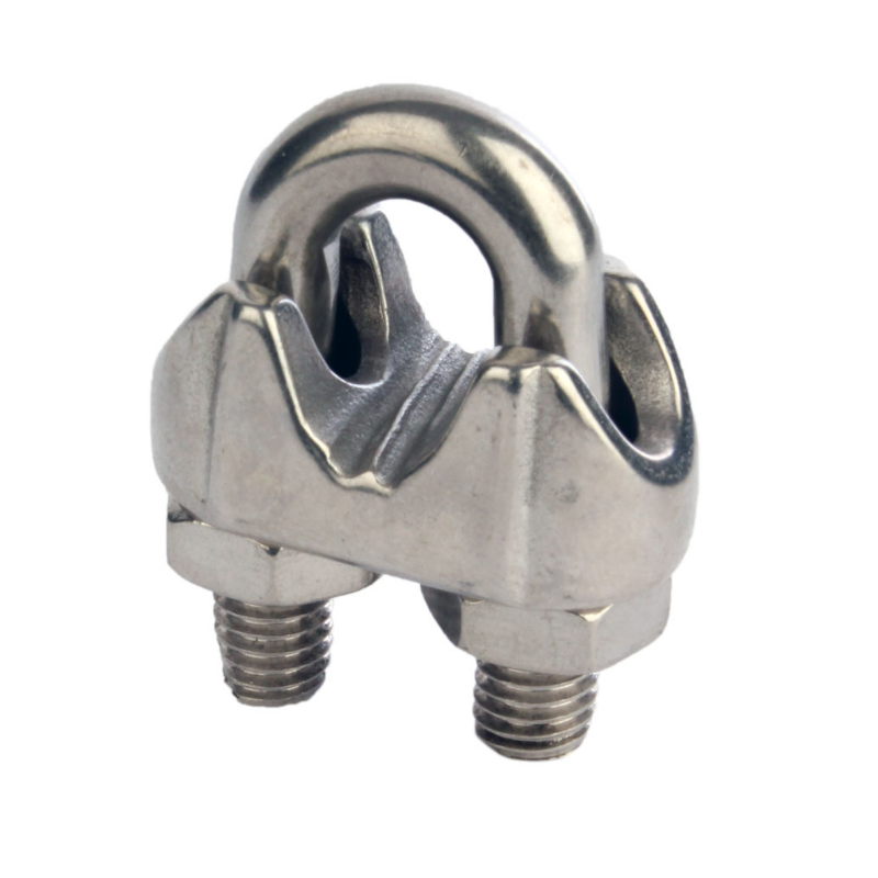 Rigging Hardware Stainless Steel DIN741 Wire Rope Clip (Cable Clip) 