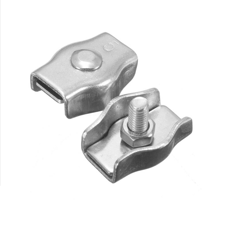 Rigging Hardware Stainless Steel DIN741 Wire Rope Clip (Cable Clip) 