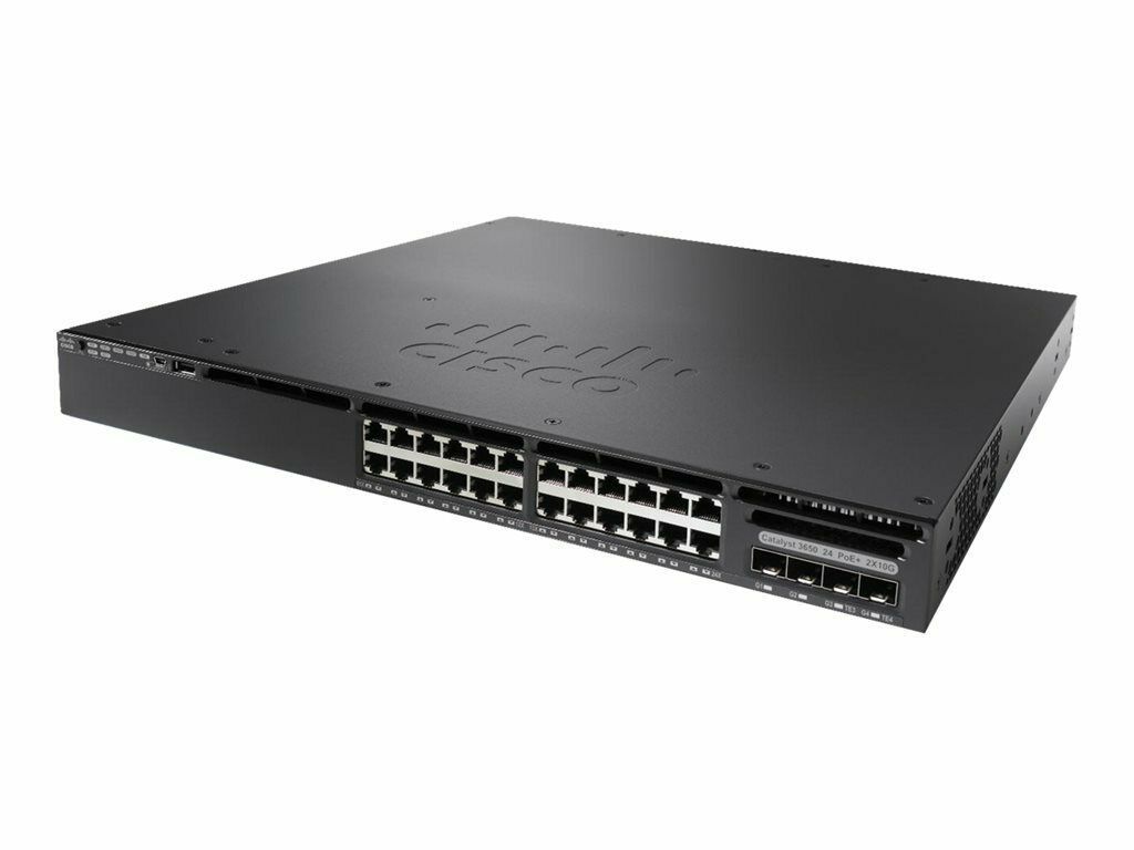 NEW Cisco WS-C3650-24TD-L Catalyst 3650 24 Port Data 2x10G Uplink LANBase Switch