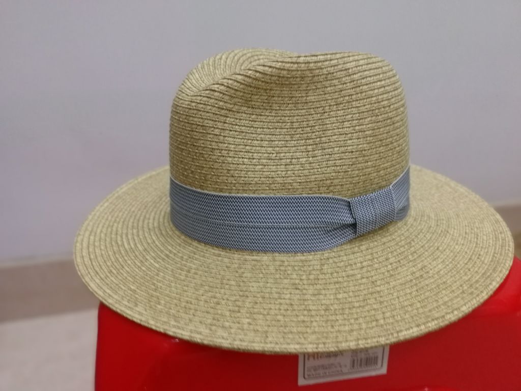 Fashion Men Women Foldable Straw Hat Fedora Panama Style  Sun Hat 