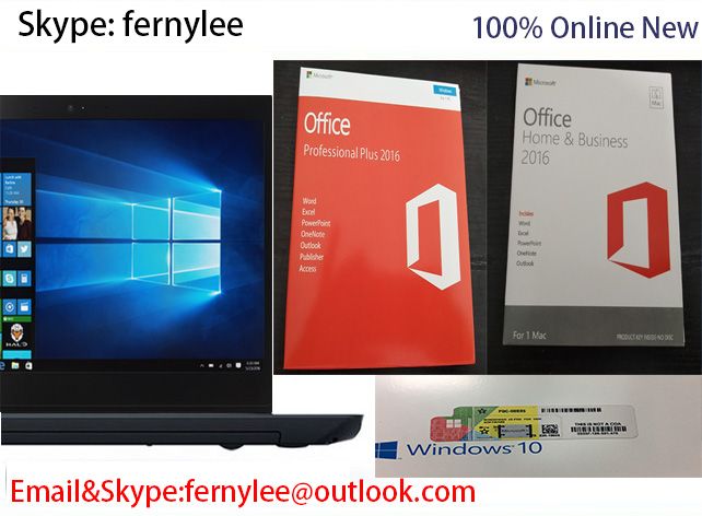 Genuine New Office 2019/2016 Pro Plus/HS/HB+ Win 10 /7/8.1 Pro Box Coa  Sticker 100% Online By Software OEM