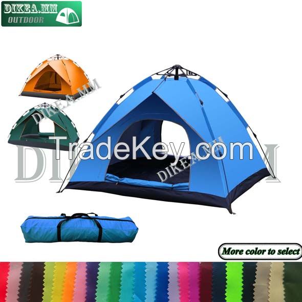 Waterproof Automatic Polyester Camp Tent for 3 - 4 Persons  DKC-T4002