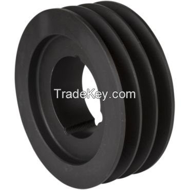 Cast Iron V- Belt Pulley Sheaves With Taper Locking Spc Spa Spb Spz