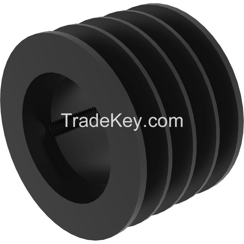 Cast Iron V- Belt Pulley Sheaves With Taper Locking Spc Spa Spb Spz