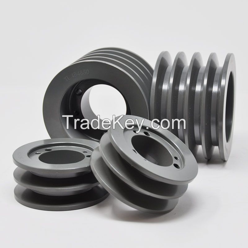 Cast Iron American 3v 5v 8v Taper Bush Sheave V-belt Pulley