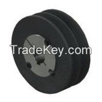Cast iron taper lock European American v-belt pulley