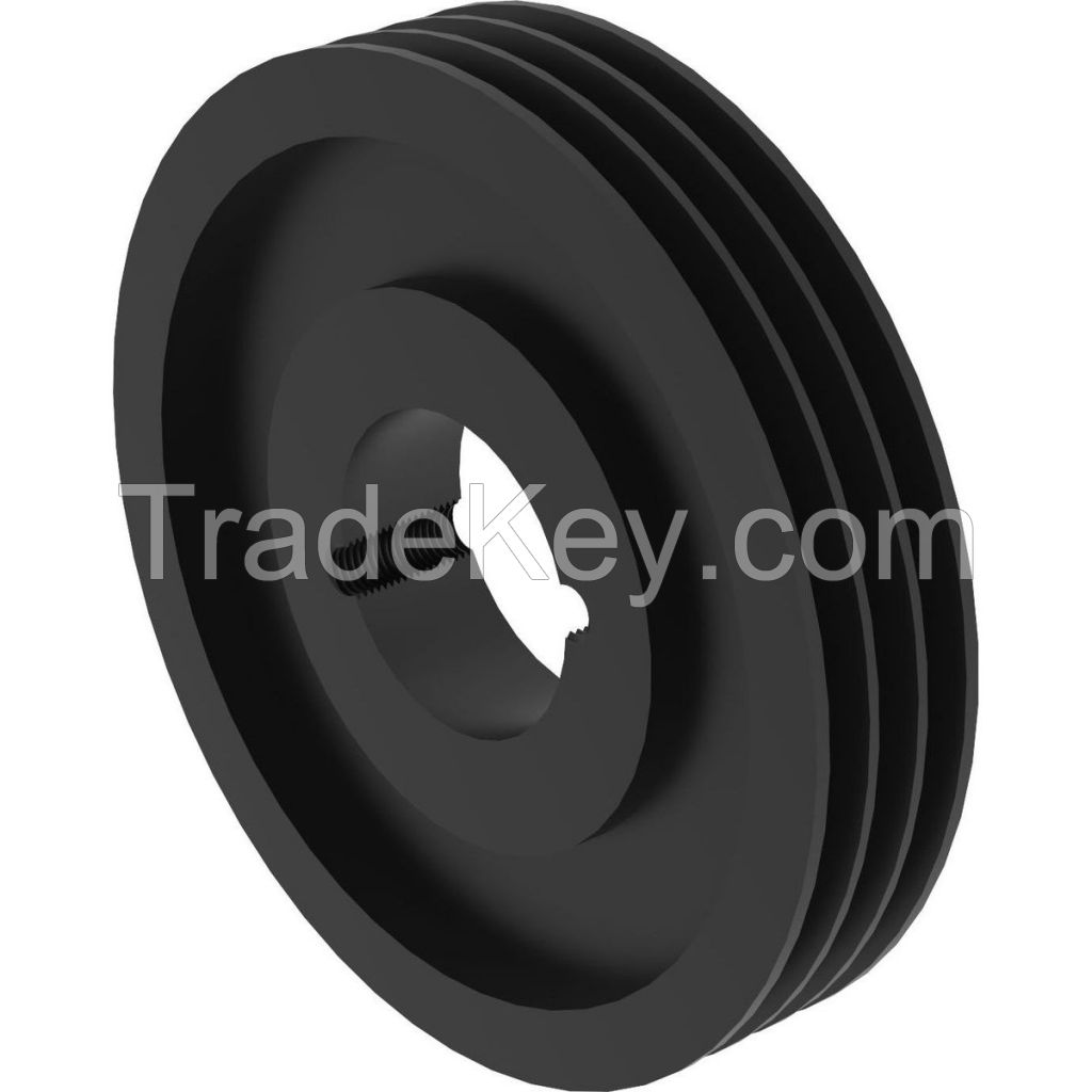 Cast Iron Spz Spa Spb Spc V-belts Pulley With Taper Bushings