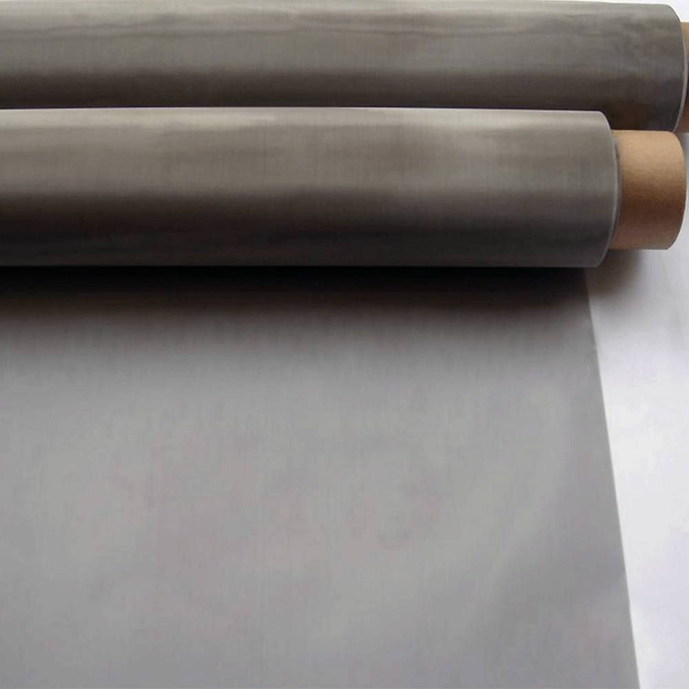 316L stainless steel 200 300 400 500 Mesh Plain Weave screen printing mesh