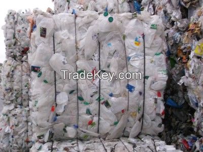 100% clear PET bottle scrap / PET flakes /recycled PET for sale