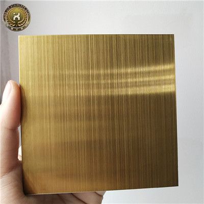 Hot sale Customized Color and Stainless Steel titanium gold shet