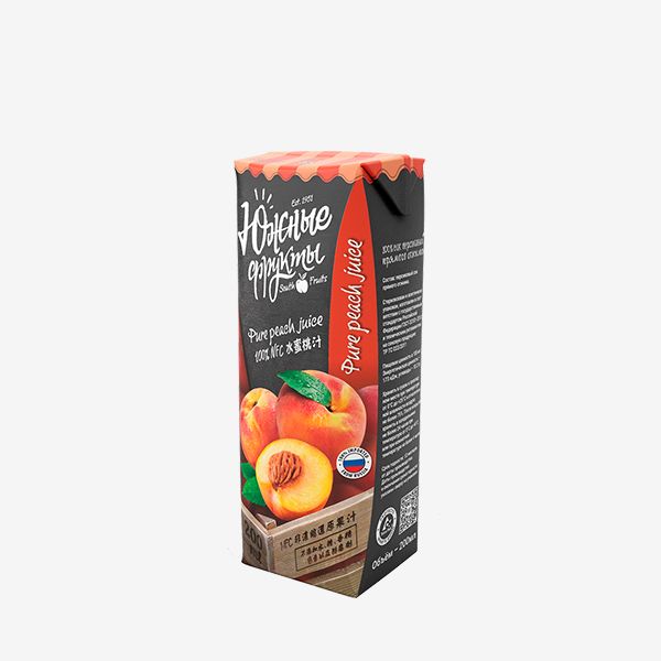 South Fruit 100% Not from concentrate Peach Juice 200ml