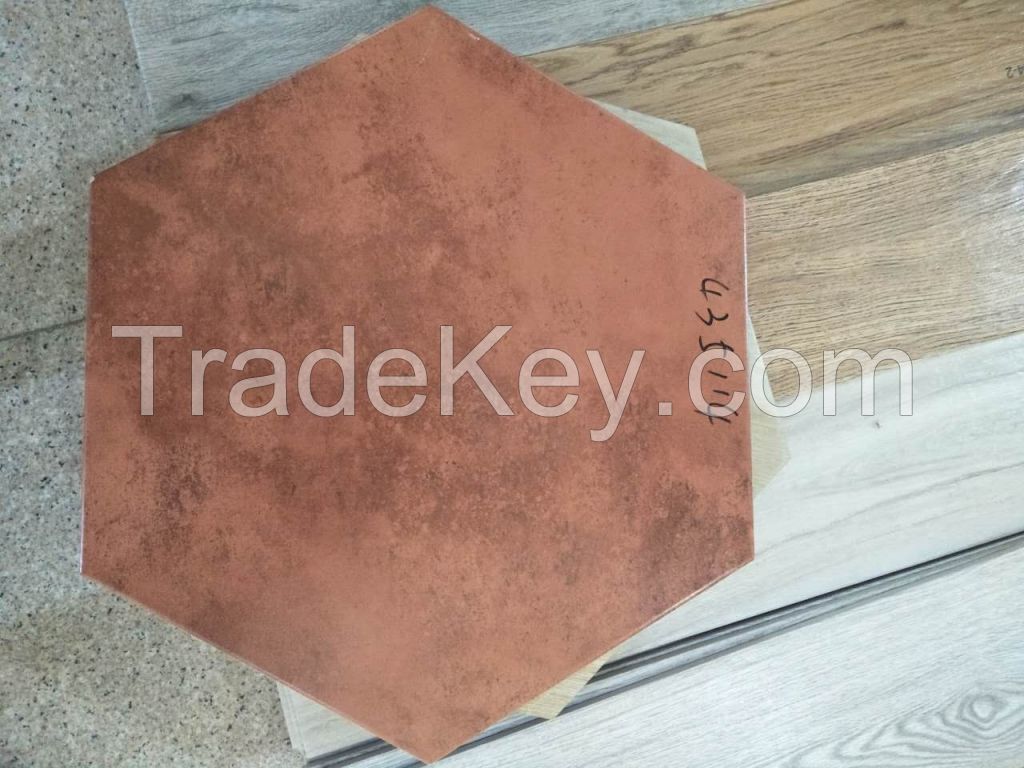 hexagon tile pocelain tile