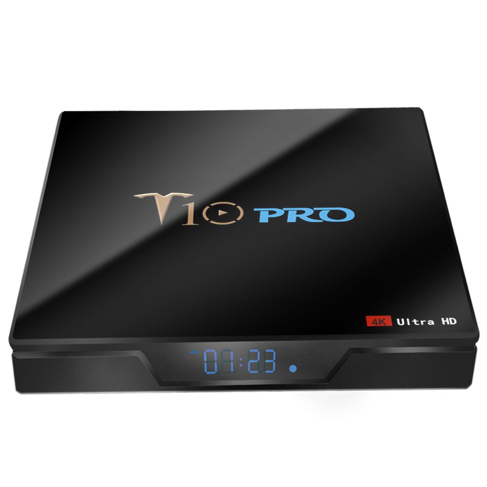T10 PRO Android TV BOX Amlogic S905x2 4G/64G Smart TV Box 2.4G+5G WIFI 100M LAN Set-Top Box