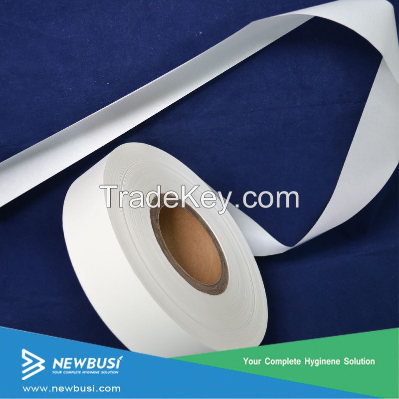 White Silicone release paper for sanitary napkin Hygiene product